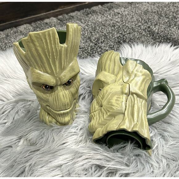 Detailed Groot Cup Mug‎ - Guardians of the Galaxy Marvel -Sold Individually-12oz - Picture 1 of 8